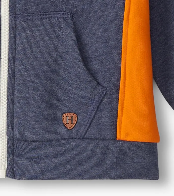 Hatley Sweaters Baby and Toddler Baby and Toddler Boys Oriole Stripe ZipUp Hoodie
