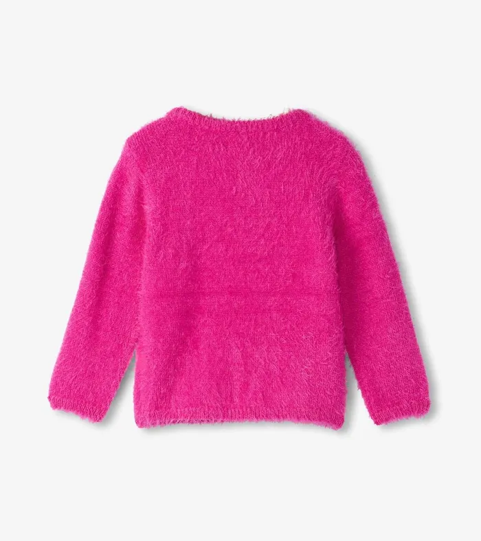 Hatley Sweaters Baby and Toddler Baby and Toddler Girls Star Furry Sweater