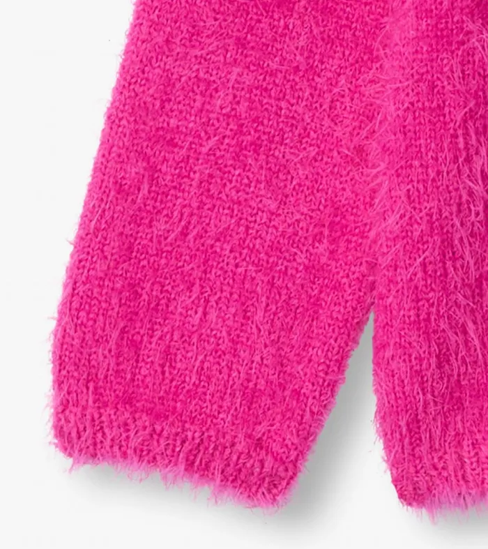 Hatley Sweaters Baby and Toddler Baby and Toddler Girls Star Furry Sweater