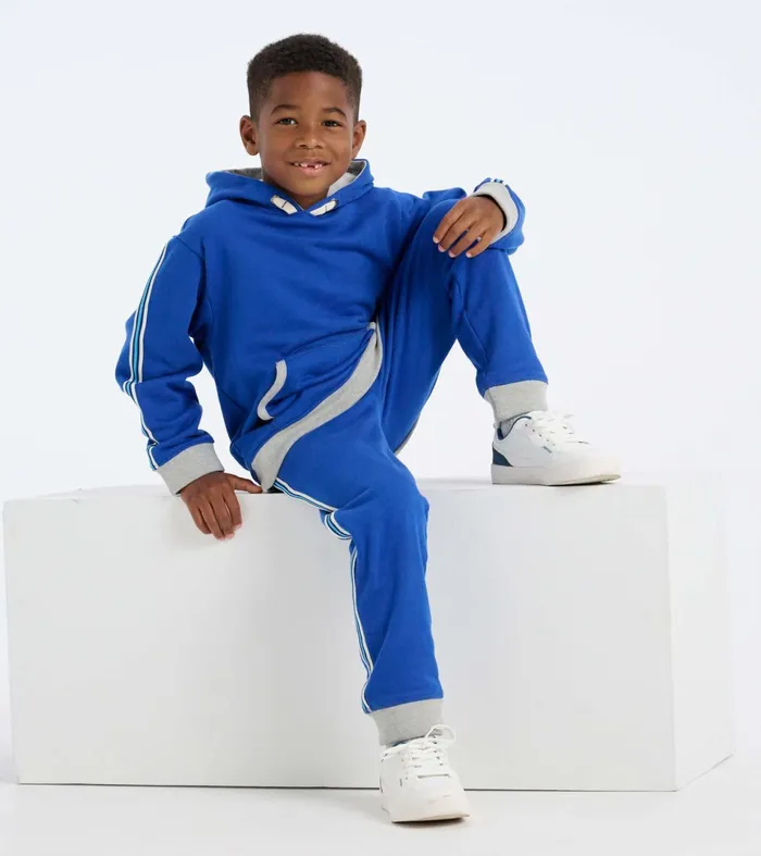Hatley Sweaters Boys Boys Blue Pullover Terry Sweatshirt