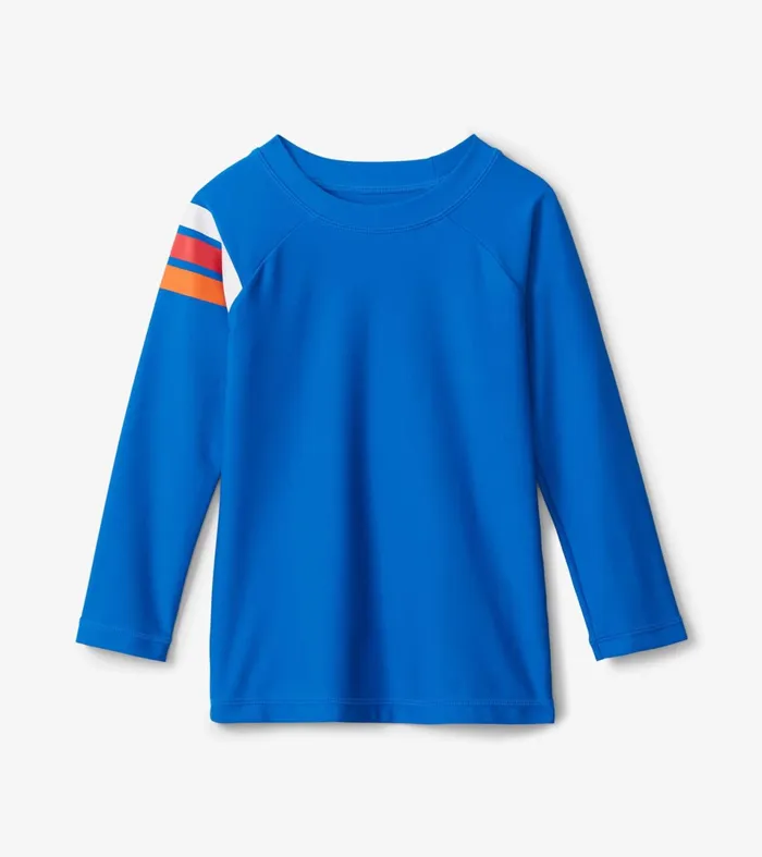 Hatley Swimwear Boys Surf Stripes Longsleeve Rashguard