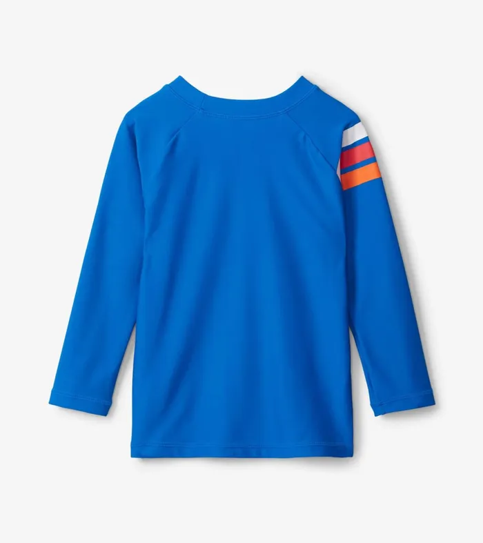 Hatley Swimwear Boys Surf Stripes Longsleeve Rashguard