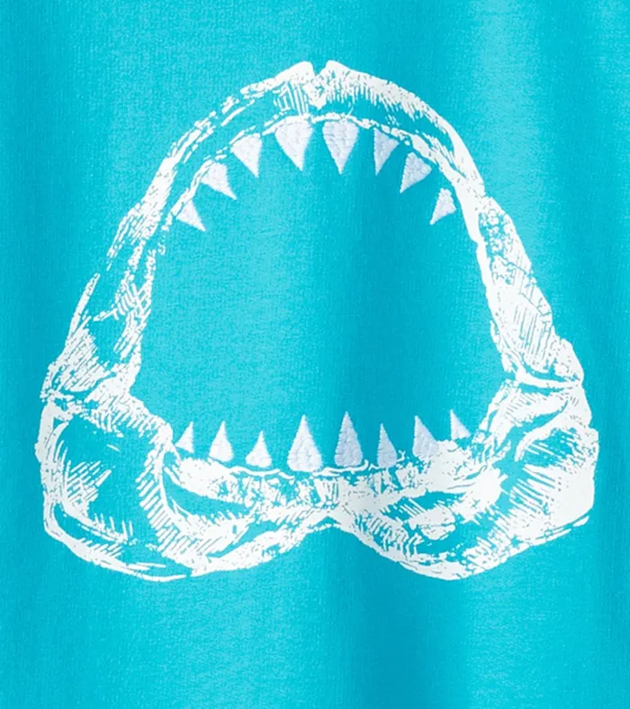 Hatley Tops Boys Boys Open Wide Graphic Tee