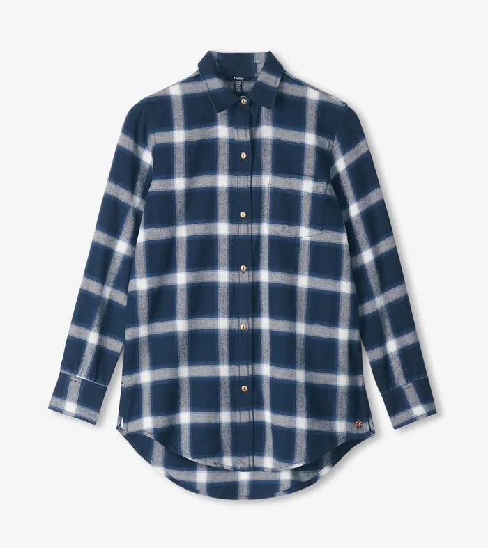 Hatley Tops Women Lara Tunic 8211 Wide Windowpane