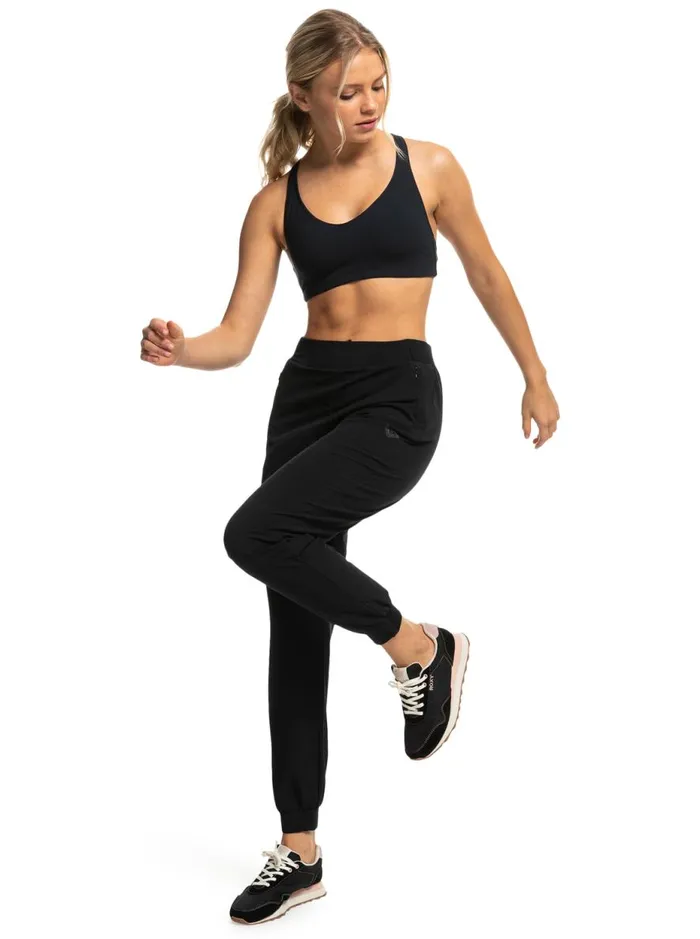 Heart Into It 8211 Sports Bra Anthracite Women Roxy Sports Bras