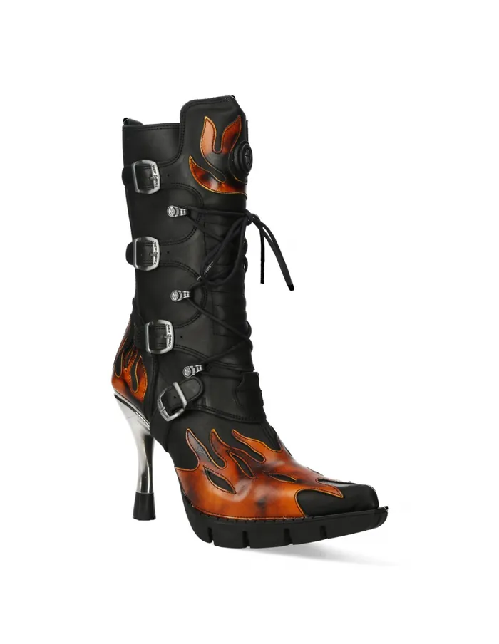 Heels Women New Rock M9591S8 Heels Women New Rock M9591S8