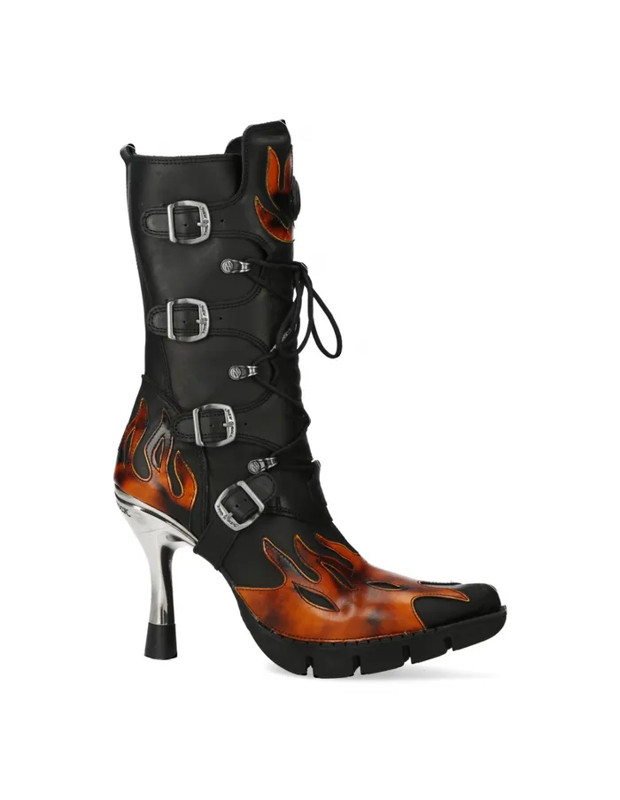 Heels Women New Rock M9591S8 Heels Women New Rock M9591S8