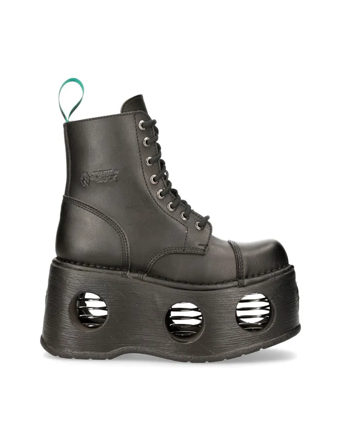 High Heels New Rock Women Ankle Boot Metallic MMili083cV3 High Heels New Rock Women Ankle Boot Metallic MMili083cV3