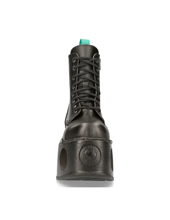 High Heels New Rock Women Ankle Boot Metallic MMili083cV3 High Heels New Rock Women Ankle Boot Metallic MMili083cV3