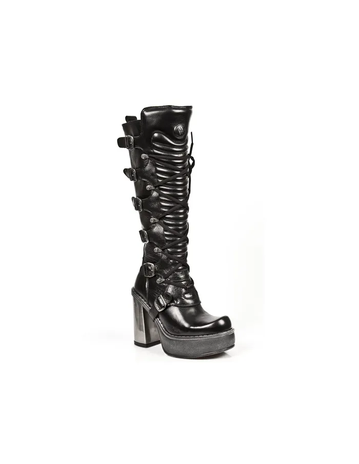 High Heels Women New Rock Boot Plataforma M9972C10