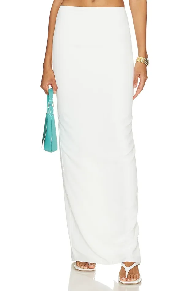 Imani Maxi Skirt Opal White Women Lovers Friends Skirts