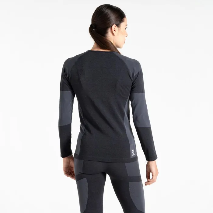 In The Zone II Long Sleeved TShirt Black Women Dare 2b Base Layers