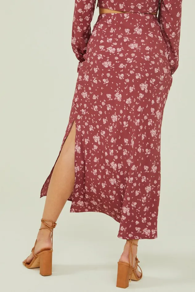 Ivy Floral Maxi Skirt Matching Sets Altar8217d State Women