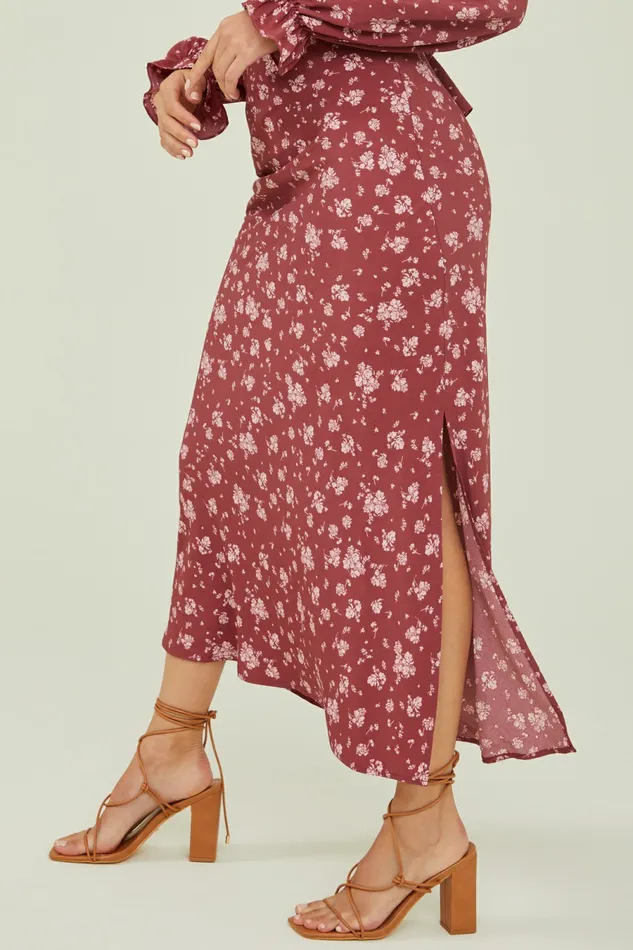 Ivy Floral Maxi Skirt Matching Sets Altar8217d State Women