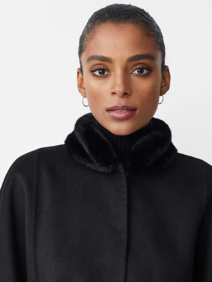 JMcLaughlin Jackets and Outerwear Women Aspen Poncho Black