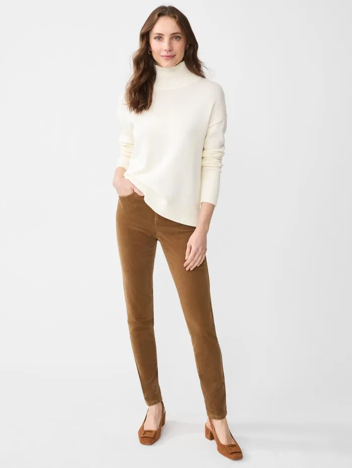 JMcLaughlin Pants Women Watson Velvet Jeans Camel