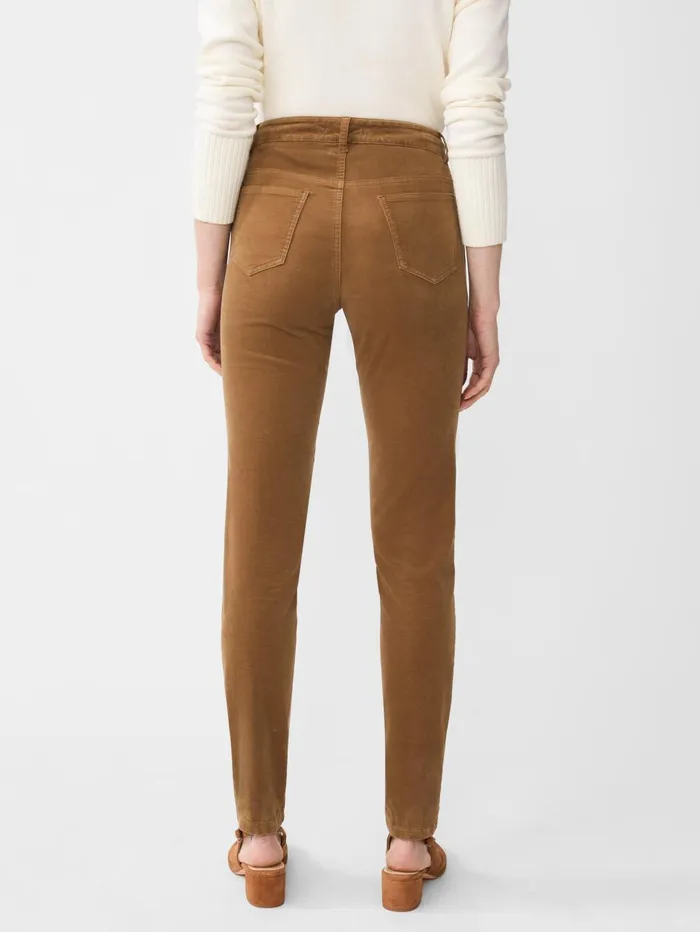 JMcLaughlin Pants Women Watson Velvet Jeans Camel