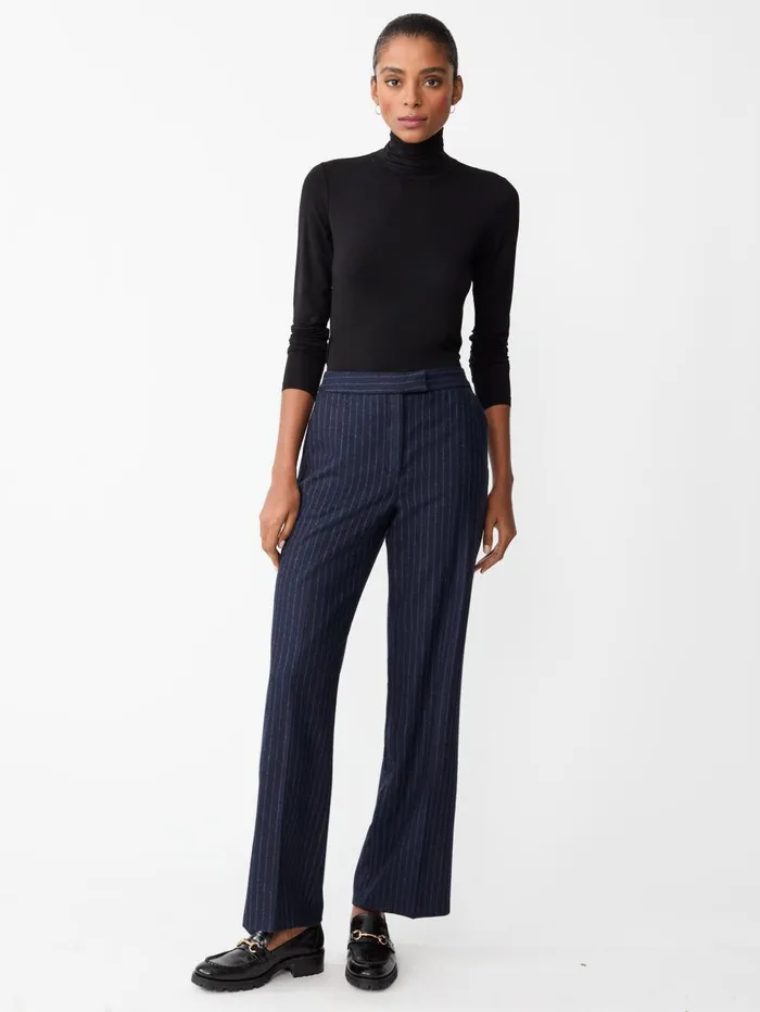 JMcLaughlin Shirts and Tops Women Nadia Turtleneck Black