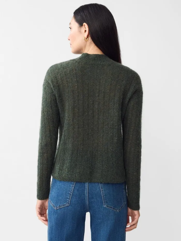 JMcLaughlin Sweaters Women Jill Mohair Sweater Dark Olive