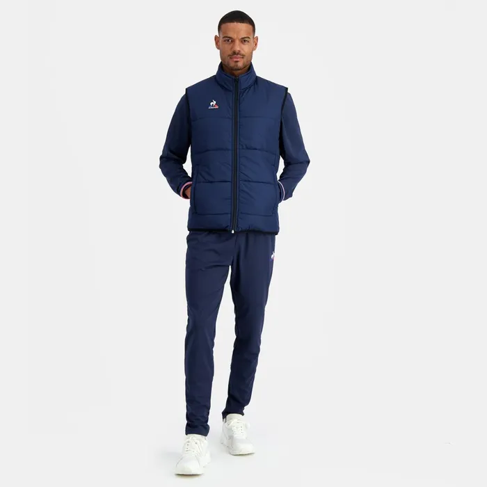 Jackets Men Le Coq Sportif Training Down Jacket Lgre Sans Manche Dress Blues Jackets Men Le Coq Sportif Training Down Jacket Lgre Sans Manche Dress Blues