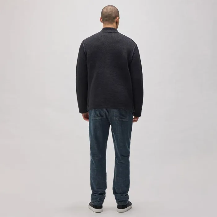 JacketsOuterwear Men James Perse Coastal Knit Jacket Blacknavy JacketsOuterwear Men James Perse Coastal Knit Jacket Blacknavy