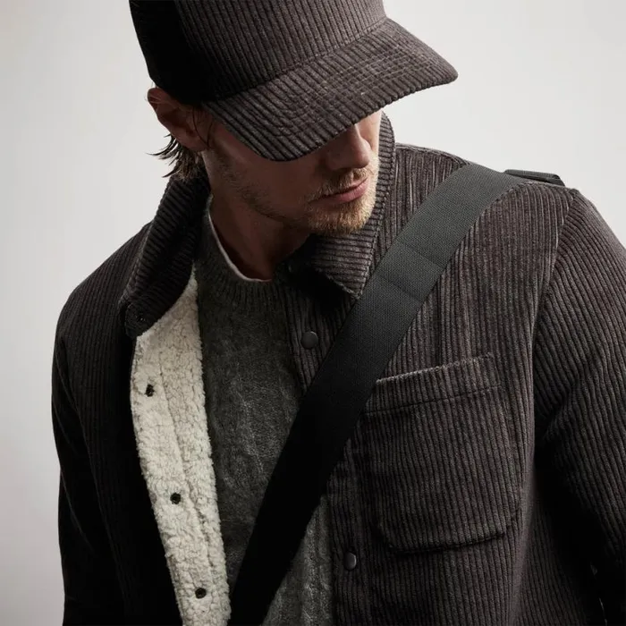 JacketsOuterwear Men James Perse Sherpa Lined Corduroy Shirt Jacket Kona JacketsOuterwear Men James Perse Sherpa Lined Corduroy Shirt Jacket Kona