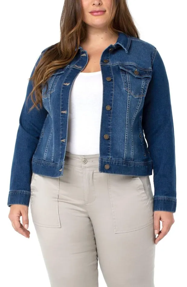 Jackets Women Liverpool Los Angeles Classic Jean Jacket 8211 Eco Friendly Francis