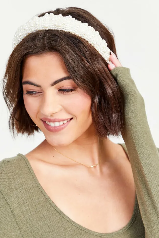 Jasmine Pearl Headband Hair Accessories Altar8217d State Women