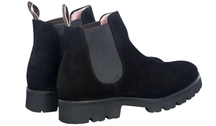 Jenna 8211 Black Suede Womens Barker Shoes Womens Boots
