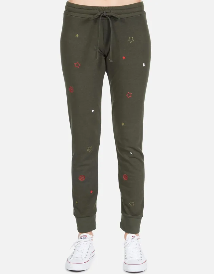 Jess Bandana Elements Forest Night Women039s Lauren Moshi Long Sweatpants