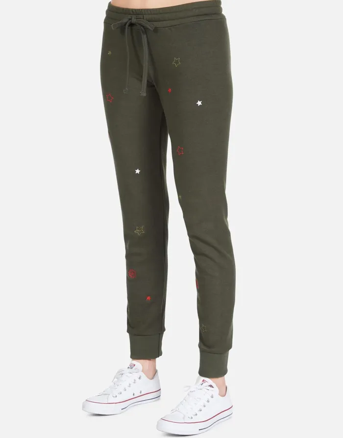 Jess Bandana Elements Forest Night Women039s Lauren Moshi Long Sweatpants
