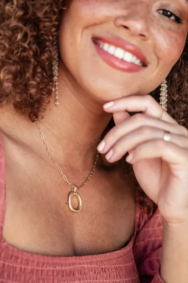 Jewelry Altar8217d State Women Irregular Circle Pendant Necklace