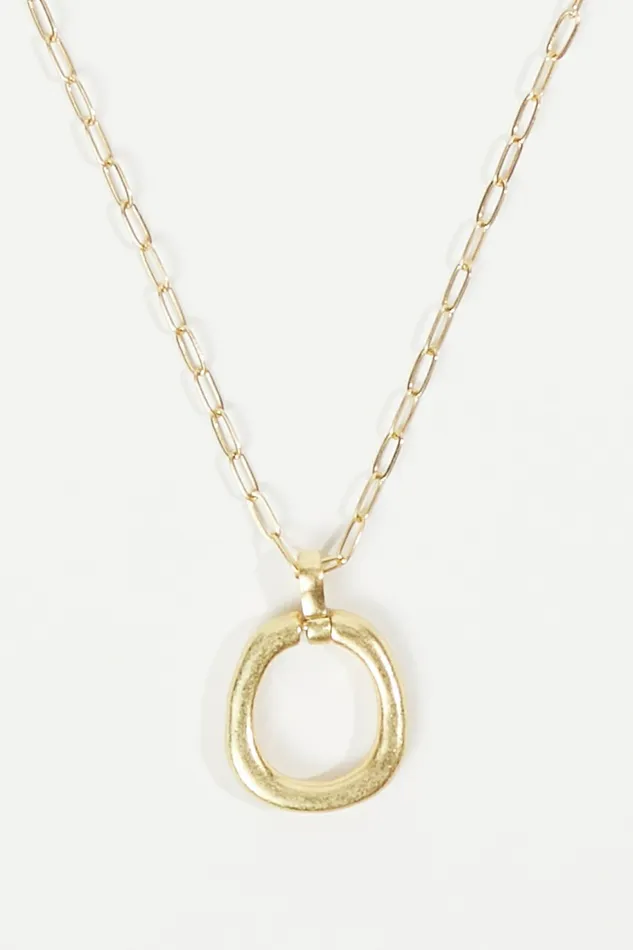 Jewelry Altar8217d State Women Irregular Circle Pendant Necklace