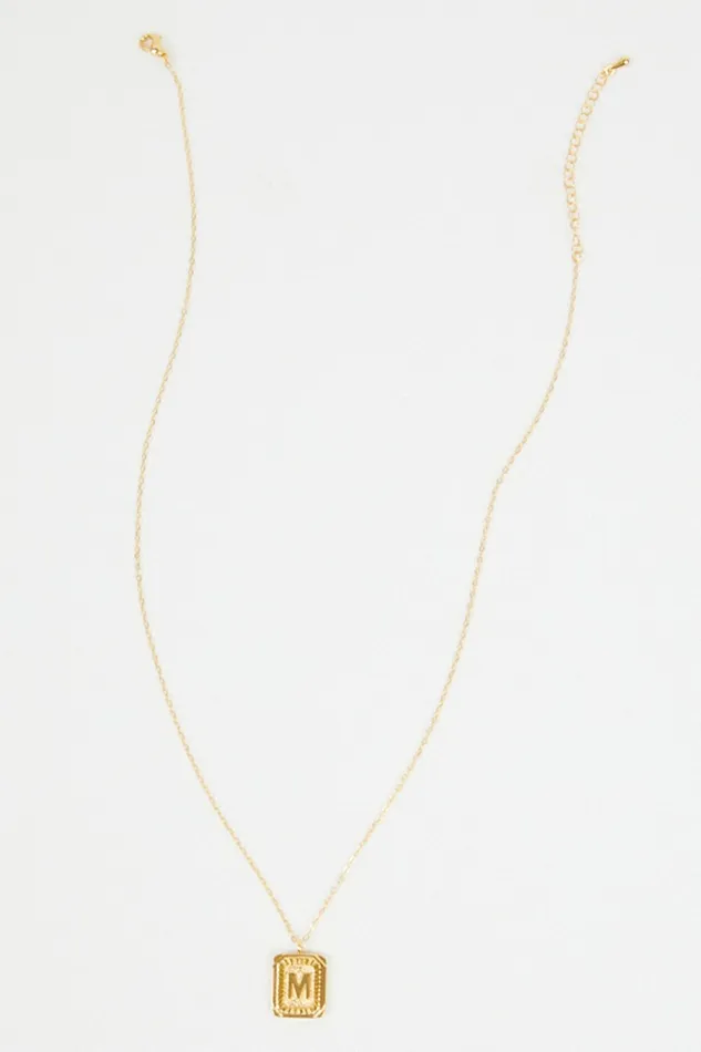 Jewelry Burst Tag Monogram Necklace 8211 M Altar8217d State Women