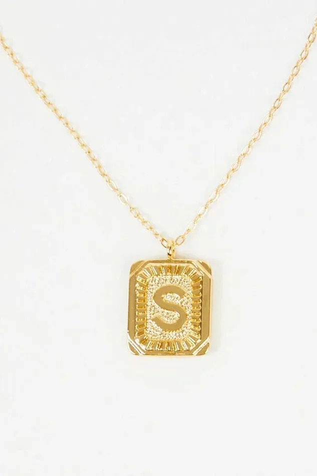 Jewelry Burst Tag Monogram Necklace 8211 S Altar8217d State Women