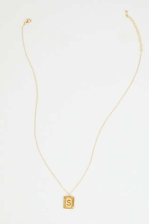 Jewelry Burst Tag Monogram Necklace 8211 S Altar8217d State Women