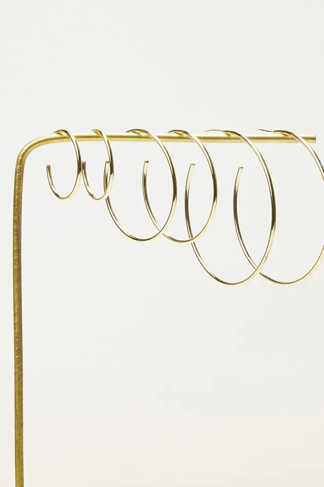 Jewelry Gold Open Hoop Set 8211 Altar8217d State Women