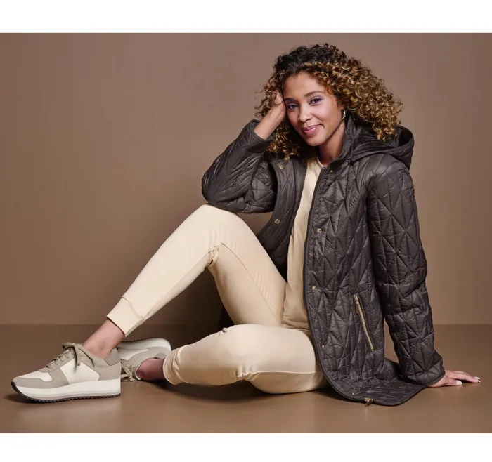 JohnstonandMurphy Coats Jackets and Vests Quilted Coat Dark Brown 8211 Women JohnstonandMurphy Coats Jackets and Vests Quilted Coat Dark Brown 8211 Women