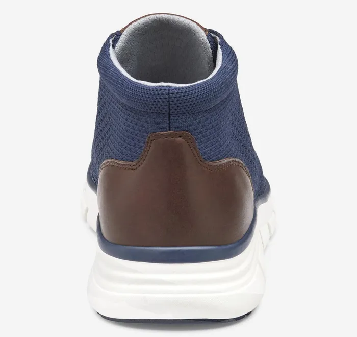 JohnstonandMurphy LaceUps Amherst Lug Knit Chukka Boot Navy Knit 8211 Men JohnstonandMurphy LaceUps Amherst Lug Knit Chukka Boot Navy Knit 8211 Men