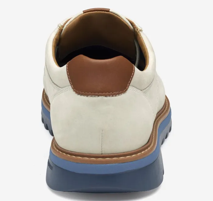 JohnstonandMurphy LaceUps Braydon Plain Toe Offwhite Nubuck 8211 Men JohnstonandMurphy LaceUps Braydon Plain Toe Offwhite Nubuck 8211 Men