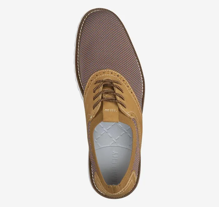 JohnstonandMurphy LaceUps Duncan Saddle Tan 2tone 8211 Men