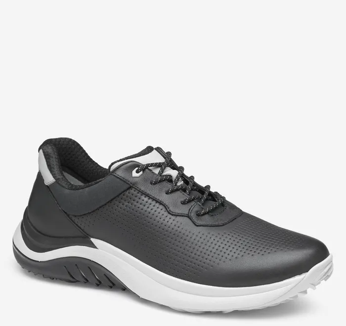 JohnstonandMurphy LaceUps Ht1Luxe UThroat Black Waterproof Full Grain 8211 Men