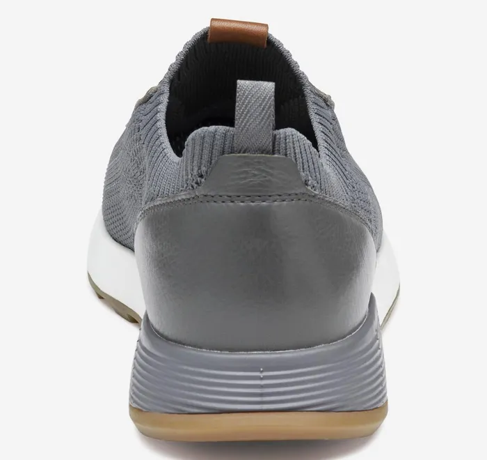 JohnstonandMurphy LaceUps Kinnon Knit Jogger Gray Knit 8211 Men JohnstonandMurphy LaceUps Kinnon Knit Jogger Gray Knit 8211 Men