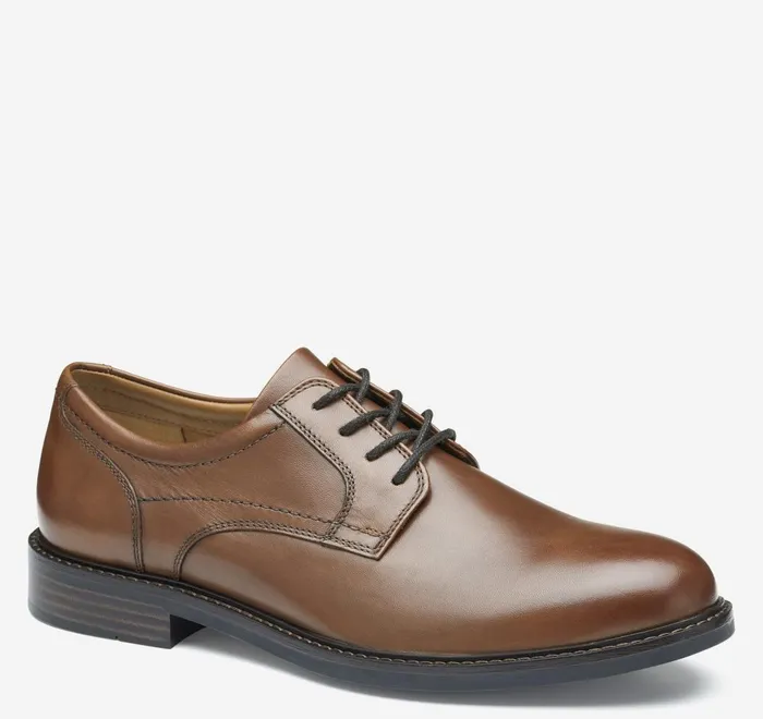 JohnstonandMurphy LaceUps Mason Plain Toe Tan Full Grain 8211 Men