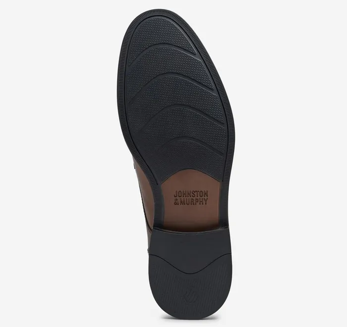 JohnstonandMurphy LaceUps Mason Plain Toe Tan Full Grain 8211 Men