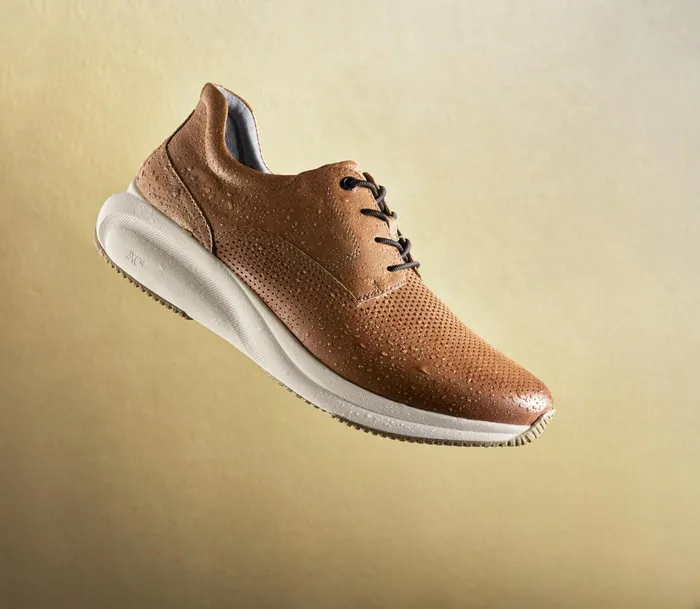 JohnstonandMurphy LaceUps Xc4 Tr3Luxe Hybrid Tan Waterproof Full Grain 8211 Men
