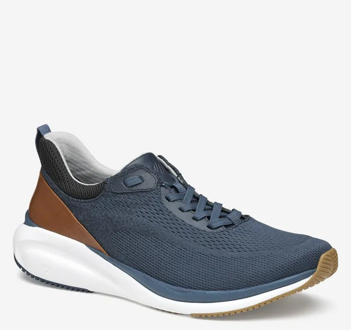JohnstonandMurphy LaceUps Xc4 Tr4Sport Hybrid Navy Waterproof Knit 8211 Men