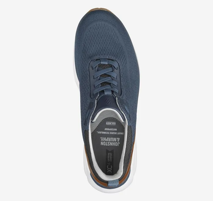 JohnstonandMurphy LaceUps Xc4 Tr4Sport Hybrid Navy Waterproof Knit 8211 Men JohnstonandMurphy LaceUps Xc4 Tr4Sport Hybrid Navy Waterproof Knit 8211 Men