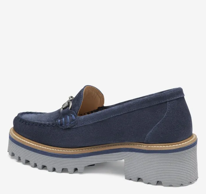 JohnstonandMurphy Mules and Loafers Emmalynn Bit Loafer Navy Suede 8211 Women JohnstonandMurphy Mules and Loafers Emmalynn Bit Loafer Navy Suede 8211 Women