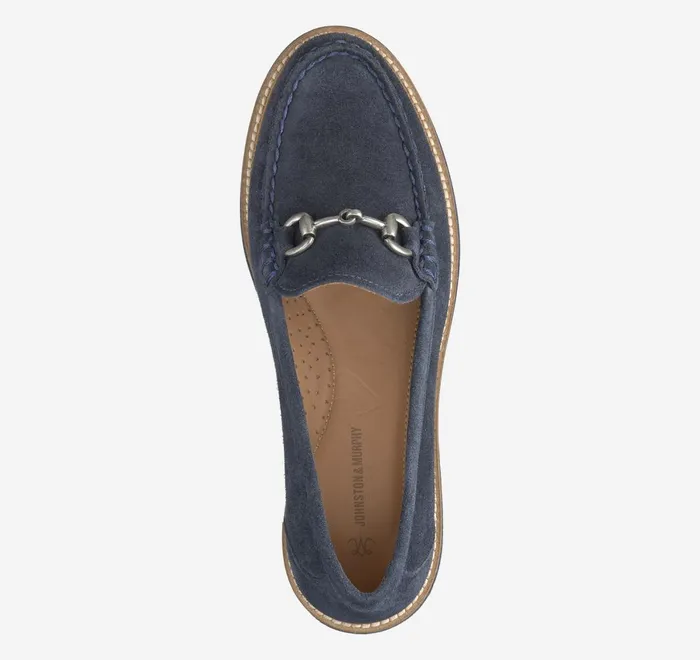 JohnstonandMurphy Mules and Loafers Emmalynn Bit Loafer Navy Suede 8211 Women JohnstonandMurphy Mules and Loafers Emmalynn Bit Loafer Navy Suede 8211 Women